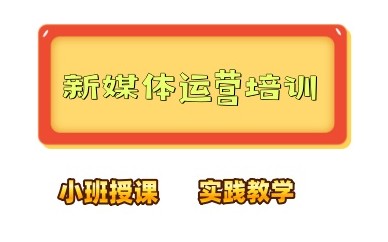 葫芦岛全媒体运营培训